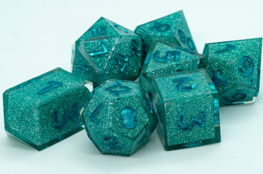 Sloppy washi 7 rpg dice set